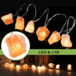 ریسه ال ای دی مدل سنگ نمک کد 100 LED طول 2 متر - تصویر 7