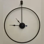ساعت دیواری مدل فلزی کد D160 - تصویر 4