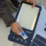 چراغ خیابانی خورشیدی 300 وات مدل ST-IP67 به همراه پنل خورشیدی - تصویر 3