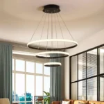 لوستر مدل سه حلقه آویز مدرن کد OBM301 - تصویر 7