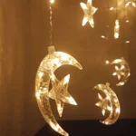 ریسه ال ای دی مدل ماه و ستاره کد RM5 طول 2.5 متر - تصویر 3