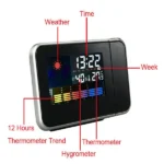 ساعت رومیزی دیجیتال مدل پروژکتور کد 7211 - تصویر 2