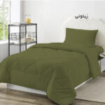 لحاف چیداری مدل میکرو یک نفره سایز 190x220سانتی متر - تصویر 8