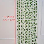 گل مصنوعی مدل ریسه برگ انگور دوشاخه طرح لمسی - تصویر 4