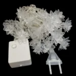 ریسه ال ای دی طرح گل نیلوفر آبی کد MD-122 طول 3.5 متر