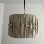 لوستر تزئینی مدل مکرومه مراکشی طرح پاپیون کد 3520 - تصویر 5