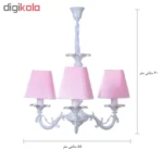 لوستر تابنده مدل یاس R01 - تصویر 5