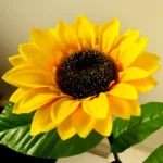 چراغ پارکی خورشیدی سولونیکس مدل گل آفتابگردان مجموعه 6 عددی - تصویر 3