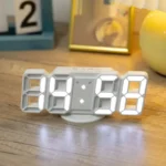 ساعت دیواری و رومیزی واتان مدل هوشمند عددی 3D - تصویر 4
