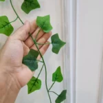گل مصنوعی مدل ریسه برگ انگور دوشاخه طرح لمسی - تصویر 7