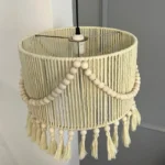 لوستر تزئینی مدل مکرومه مراکشی کد 3530 - تصویر 2