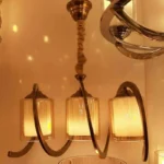 لوستر سه شعله نورهام مدل فنرى - تصویر 11