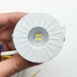 چراغ هالوژن 4 وات مدل چشمی توکار بسته 2 عددی - تصویر 2