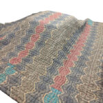 لحاف کرسی مدل دست دوز طرح لوزی سایز 350×350 سانتی متر - تصویر 5
