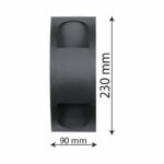 چراغ دیواری مدل دکوراتیو دو طرفه کد 917 - تصویر 5