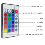 ریسه ال ای دی لومینوس مدل RGB 2835 Gaming طول 5 متر - تصویر 7