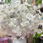 گل مصنوعی مدل شاخه شکوفه گلریزه - تصویر 4