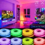 ریسه ال ای لومیز مدل SmartStrip-44key-40m bluetooth به همراه ریموت - تصویر 5