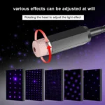 چراغ خواب مدل لیزری USB طرح کهکشانی - تصویر 4