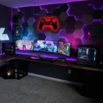 چراغ دیواری مدل دسته PS4