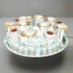 چراغ هالوژن زد اف آر مدل کریستالی سه حالته کد 6880 - تصویر 8