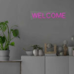 چراغ نئونی دیواری آرن تیم طرح Welcome - تصویر 9