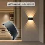 چراغ دیواری مدل قطاری دو طرفه 6W - تصویر 5
