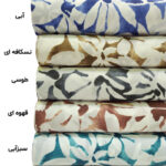 لحاف سندس مدل ارکیده کد F966 دونفره سایز 220x190 سانتی متر - تصویر 5