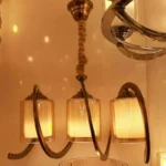لوستر سه شعله نورهام مدل فنرى۳ - تصویر 5