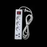 چندراهی برق مدل کلید دار کد AM5863.MR.2.6M - تصویر 4