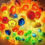 ریسه ال ای دی مدل گل color طول 6 متر - تصویر 2