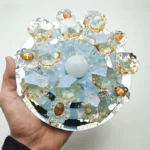 چراغ هالوژن زد اف آر مدل کریستالی سه حالته کد 6880 - تصویر 6