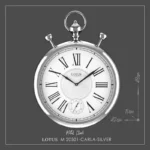 ساعت دیواری لوتوس مدل 20501 CARLA -GL - تصویر 6