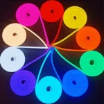 ریسه نئون فلکسی مدل سولو آآ مرکوری کد 12v RGB طول نیم متر - تصویر 2
