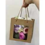 گل مصنوعی مدل باکس هدیه آنوما - تصویر 2