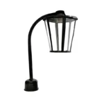 چراغ پارکی مدل سرلوله تک شاخه کد P-1CHB