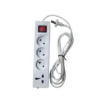 چندراهی برق مدل کلید دار کد AM5863.MR.2.6M
