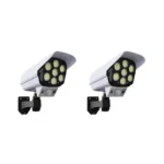 چراغ پارکی خورشیدی مدل YH-2178T مجموعه 2 عددی - تصویر 6