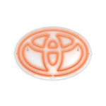 چراغ دیواری نئون دیزاین طرح Toyota-Logo-GL_ORG - تصویر 2