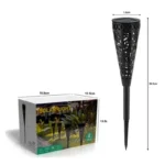 چراغ پارکی خورشیدی مدل مخروطی مجموعه 4 عددی - تصویر 9