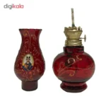 چراغ گردسوز طرح قجری کد 02 - تصویر 3