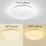 چراغ سسقفی منشوری 48 وات پارس شهاب مدل سپهر - تصویر 13
