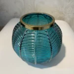 گلدان دکوری مدل شیشه ای برکه کد ۰۱۱ - تصویر 4
