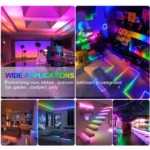 ریسه ال ای دی مدل RGB IC Strip Light طول 5 متر - تصویر 3