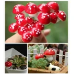 دکوری به گز مدل قارچ مجموعه 5 عددی - تصویر 2