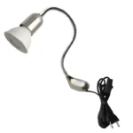 چراغ دیواری مدل خرطومی فلزی ثابت طرح بالا تابلویی پایه GU5.3 کد F541