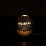 چراغ خواب مدل گوی کریستالی منظومه شمسی 3D - تصویر 7