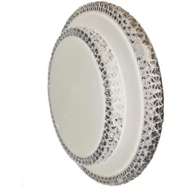 a551e343adf9be4417298d58b2931f89f598d896_1759402102 لوستر سقفی مدل کریستالی دو طبقه - تصویر 1