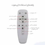 لوستر مدل سه حلقه مدرن - تصویر 9