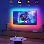 ریسه ال ای دی مدل فول کالر هوشمند بلوتوثی کد RGB IC usb 5v طول 5 متر - تصویر 6